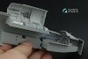Quinta Studio QD32246 F-104A 3D-Printed & coloured Interior on decal paper (Italeri) 1/32
